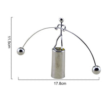 7875 Mini Steel Balance Toy Decoration Pendulum Newton Cradle Balance Ball Tumbler Desk Toy Metal Man Home Home Decoration Crafts - Product Image