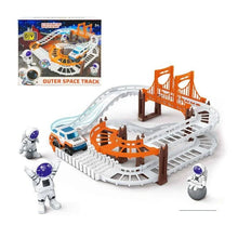 Astronaut Spaceship Track Set - Outer Space Toy Set for Kids - Product Image
