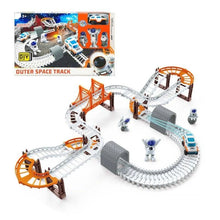 Astronaut Spaceship Track Set - Outer Space Toy Set for Kids - Product Image
