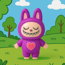 Cartoon Character Face Changing Toy With Key Holder Keychain (1 Pc) - Product Image