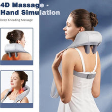 premium 4D Shiatsu Neck & Shoulder Massager with Heat | Targets neck, shoulders, back, waist, and legs | Free Delivery