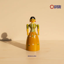Dancing Lady Doll (Thanjavur Thalaiyatti Bommai Style) – Single Piece - Product Image