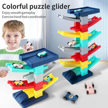 DIY Multilevel Racetrack Glider on Building Block Toys - Product Image