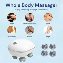 Electric Head Scalp Massager 4D Kneading | Hair Growth & Stress Relief – Desi Store |Body And Hair Massager | Free Delivery - Product Image