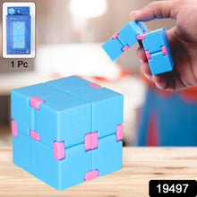 Infinity Cube Fidget Toy Stress Relief Hand Puzzle For Kids  Adults 1 Pc - Product Image