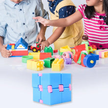 Infinity Cube Fidget Toy Stress Relief Hand Puzzle For Kids  Adults 1 Pc - Product Image