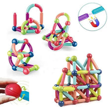 Magnetic Sticks Building Blocks 42 Pieces for Kids 3+ | Strong Magnets, Colorful STEM Toy | Endless 3D Creations, Brain Development | Best Birthday Gift India –  magnetic building blocks for kids - Product Image