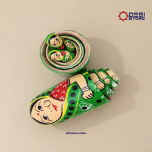 Nesting Dolls | set of 5 & 10 | upto 7 inches | Kondapalli  Bommalu - Product Image