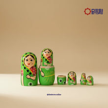 Nesting Dolls | set of 5 & 10 | upto 7 inches | Kondapalli  Bommalu - Product Image
