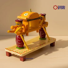 Pallaki | Kondapalli  Bommalu | Classic Yellow Pallaki or Elegant Blue Pallaki | - Product Image