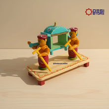 Pallaki | Kondapalli  Bommalu | Classic Yellow Pallaki or Elegant Blue Pallaki | - Product Image