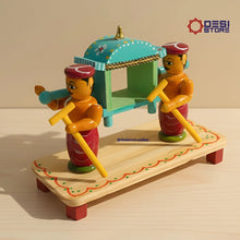 Pallaki | Kondapalli  Bommalu | Classic Yellow Pallaki or Elegant Blue Pallaki | - Product Image