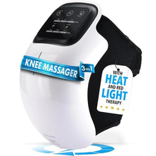 premium 3-in-1 Cordless Knee Massager with Heat & Red Light Therapy | Free Delivery - Product Image