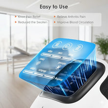 premium 3-in-1 Cordless Knee Massager with Heat & Red Light Therapy | Free Delivery - Product Image