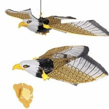 Realistic Flying Eagle Bird Toy with Spread Wings - Product Image