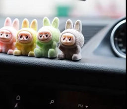Trendy Labubu Mini Car Dashboard ( Pack of 4 ) - Product Image