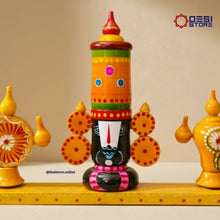 Venkateshwara Face with shankha chakra big size | big size | 12 inches | Kondapalli  Bommalu - Product Image