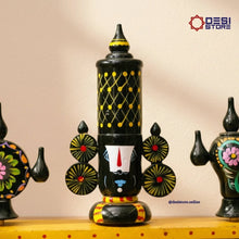 Venkateshwara Face with shankha chakra big size | big size | 12 inches | Kondapalli  Bommalu - Product Image